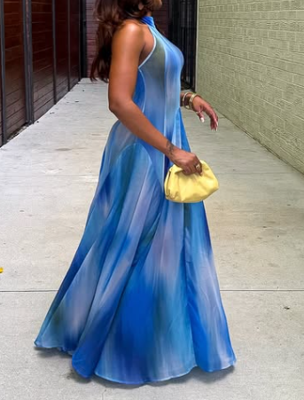 Breezy Gradient Dress