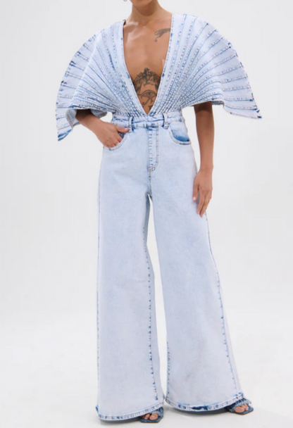 Faab Denim Jumpsuit