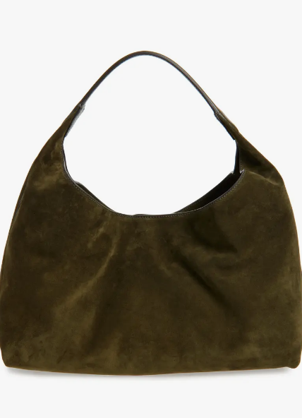 Chic Suede Shoulder Bag