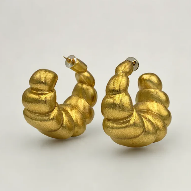 Powerful Threaded Earrings