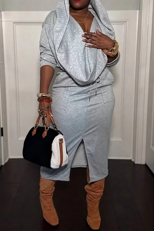 Oversize Hoodie Sweatshirt 2pc Set