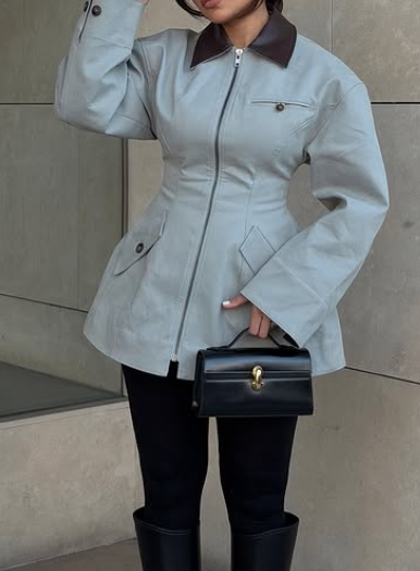 Fab Cinched-waist Jacket