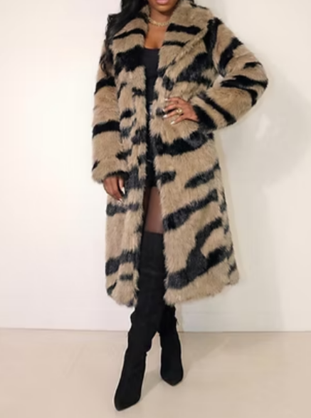 Statement Faux Fur Coat