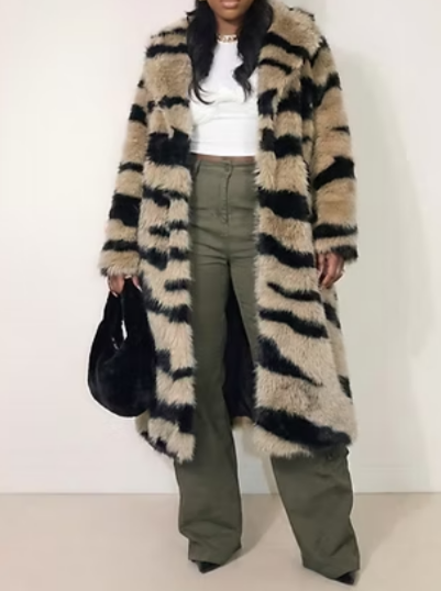 Statement Faux Fur Coat