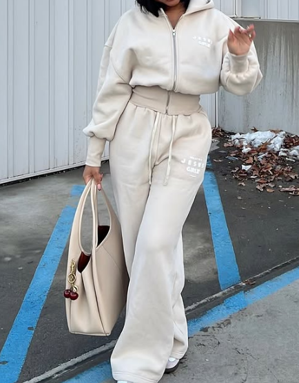 Jesus Girl Hooded Zip Sweat Set