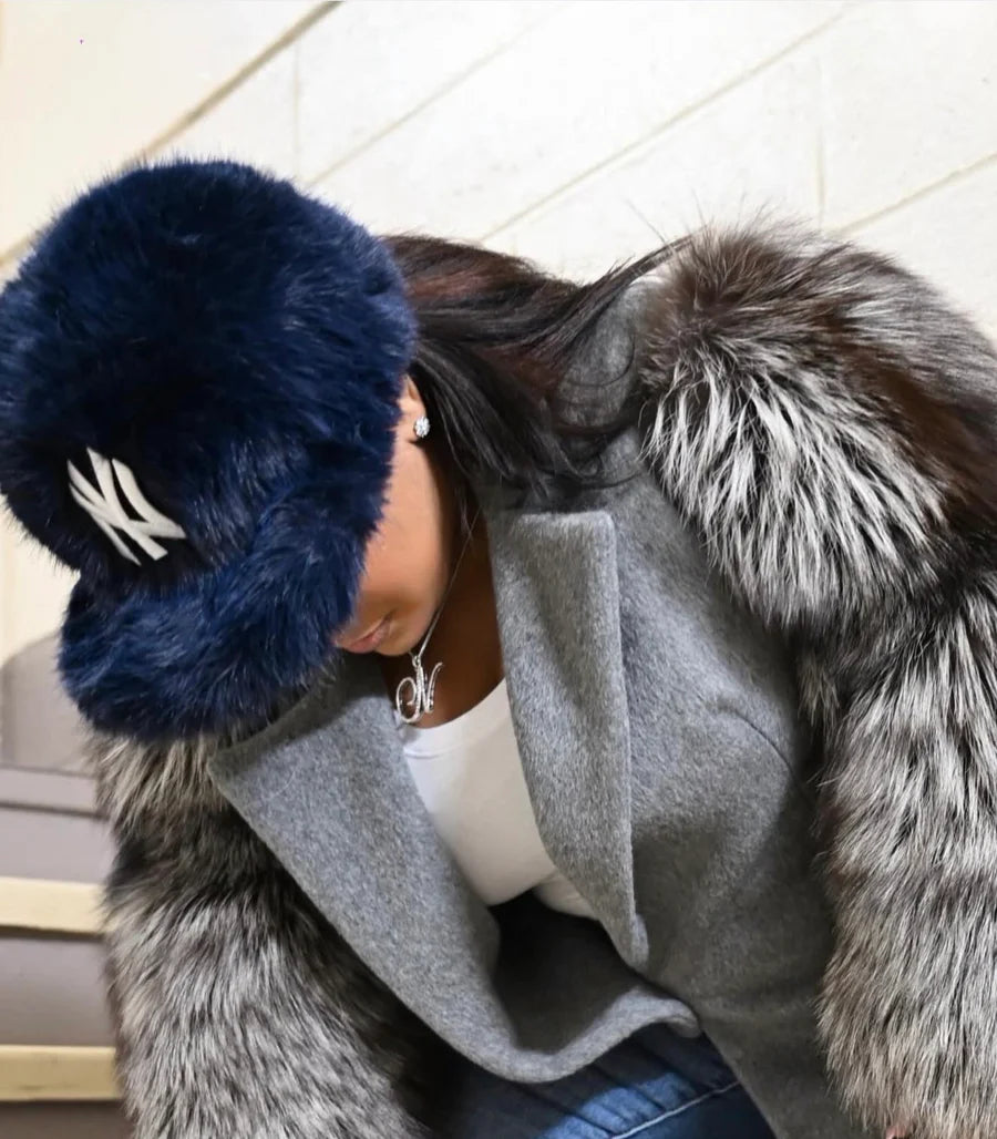 NEW YORK Fur SnapBack