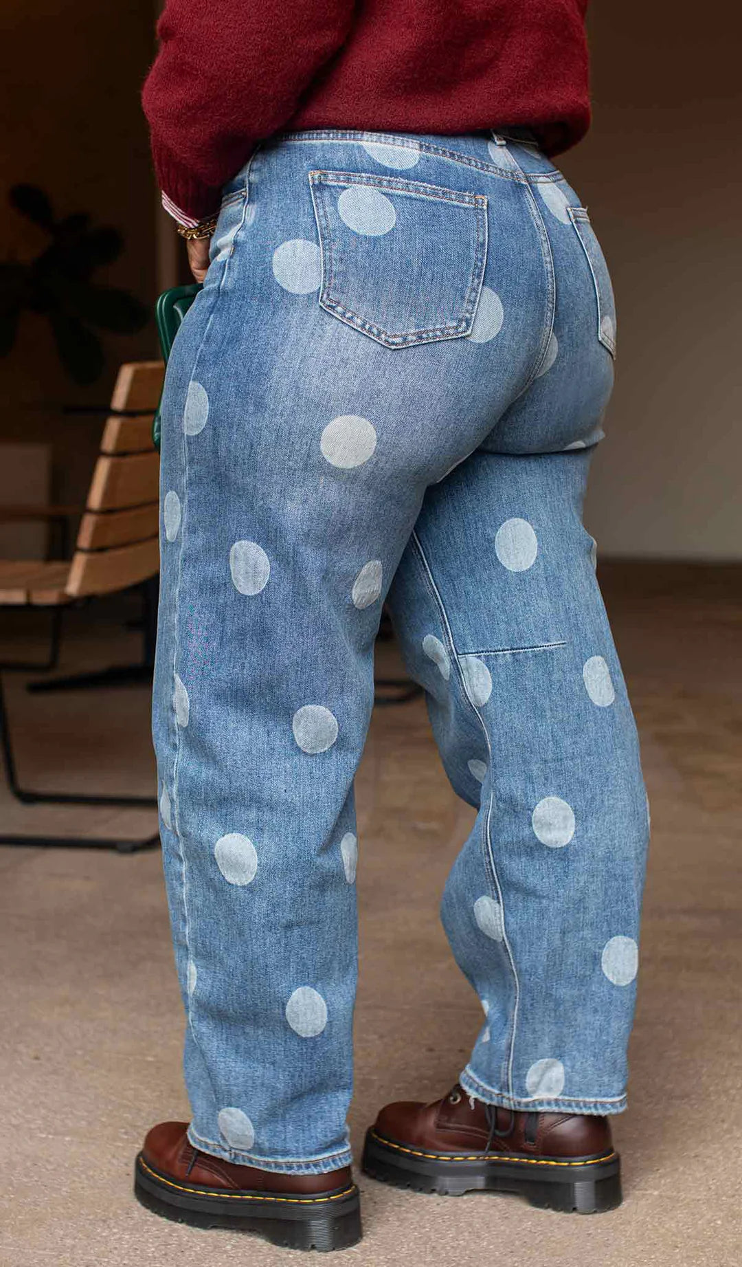 The Dot Drop | Barrel Denim