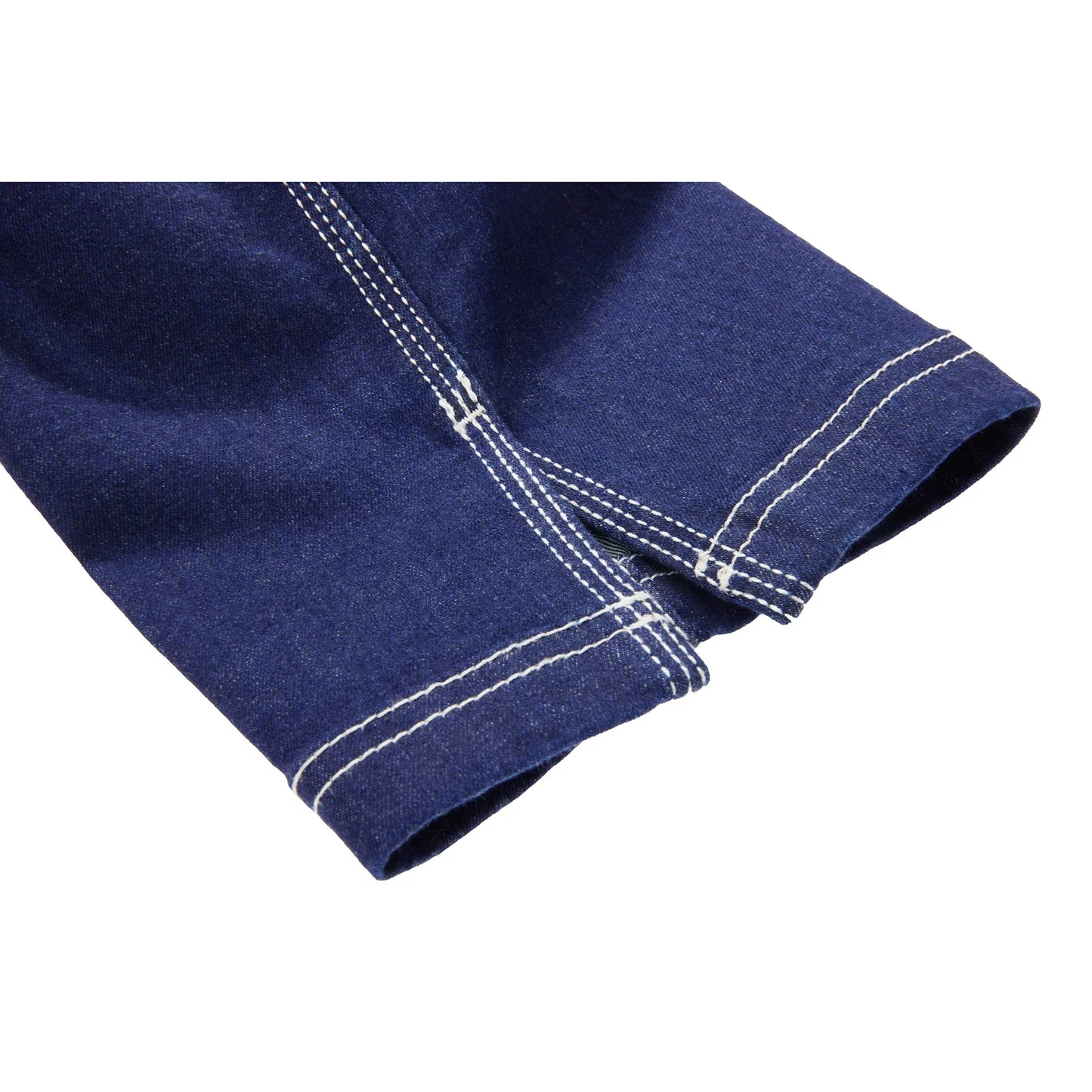 Raw Denim Skinny Capri Jeans