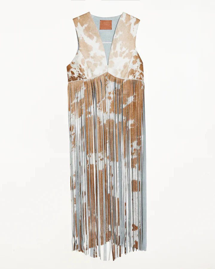 Premium Lainey Tassel Vest handmade