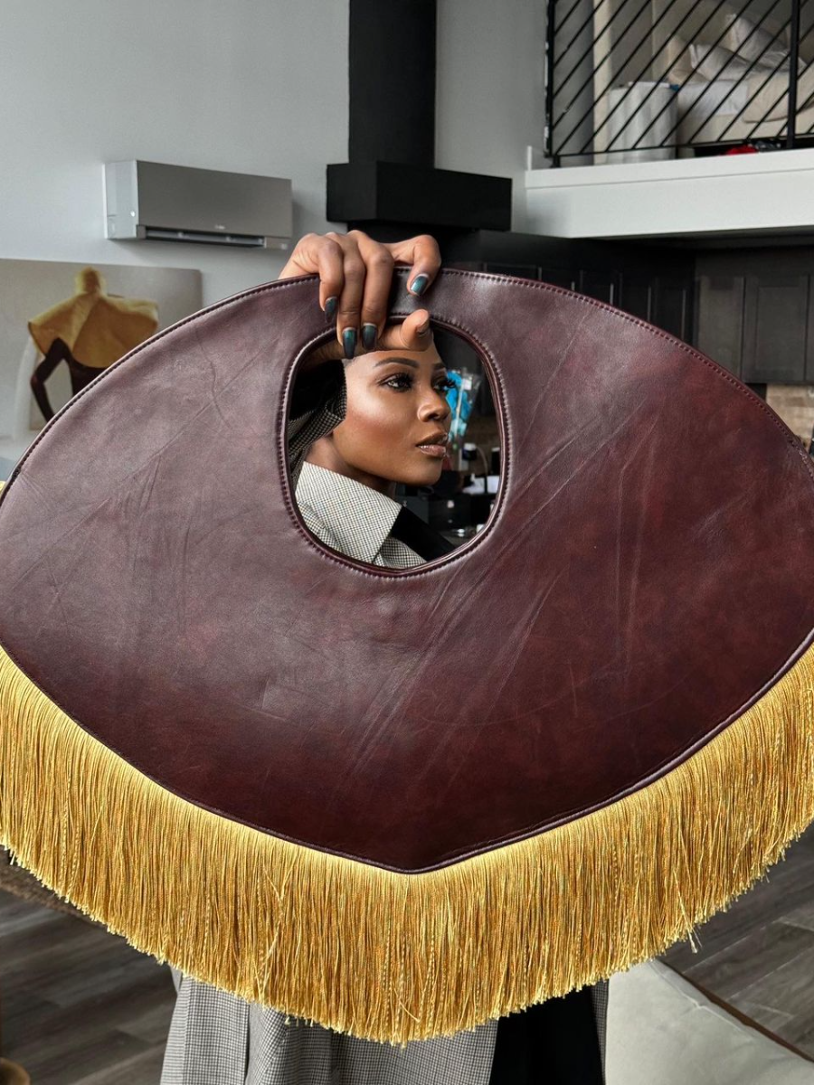 Leather Bohemian Tassic Bag