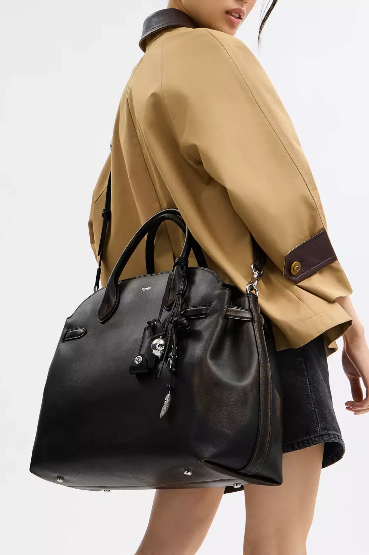 Soft Carryall Bag 48 In Loved Leather