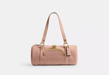 New Kisslock Barrel Bag