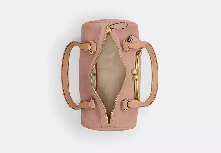 New Kisslock Barrel Bag