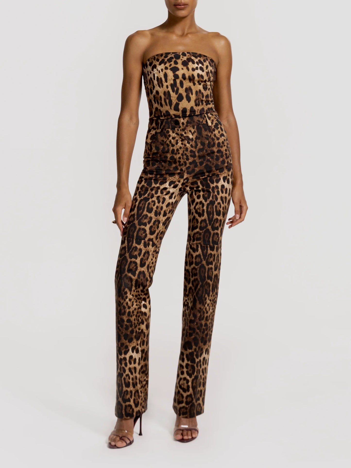 Leopard Killa pants & Killa bandeau Set