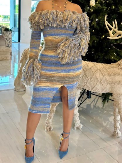 Super Fluffy Sweater Dress