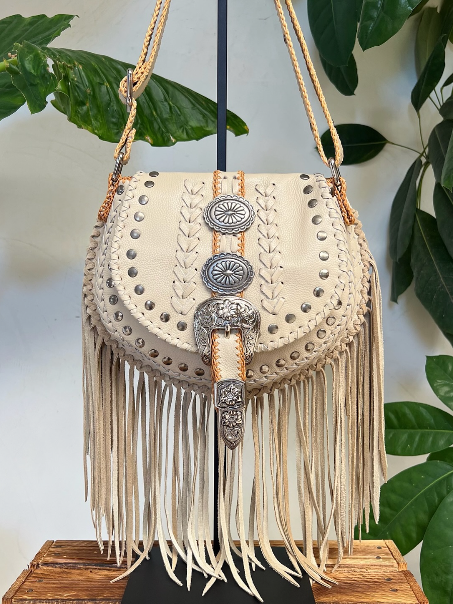 Fringed Crossbody Bag