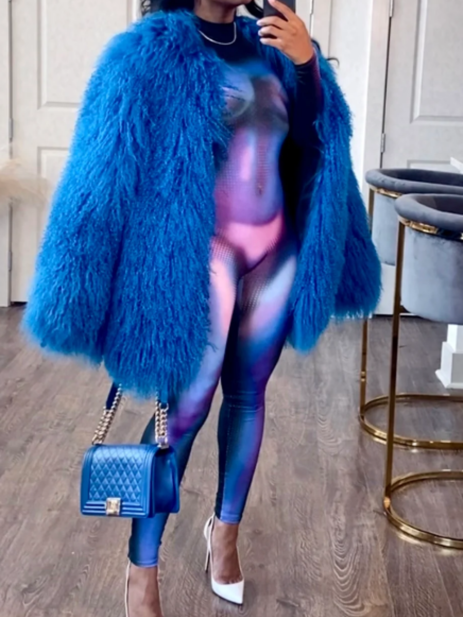 Faux Fur Coat