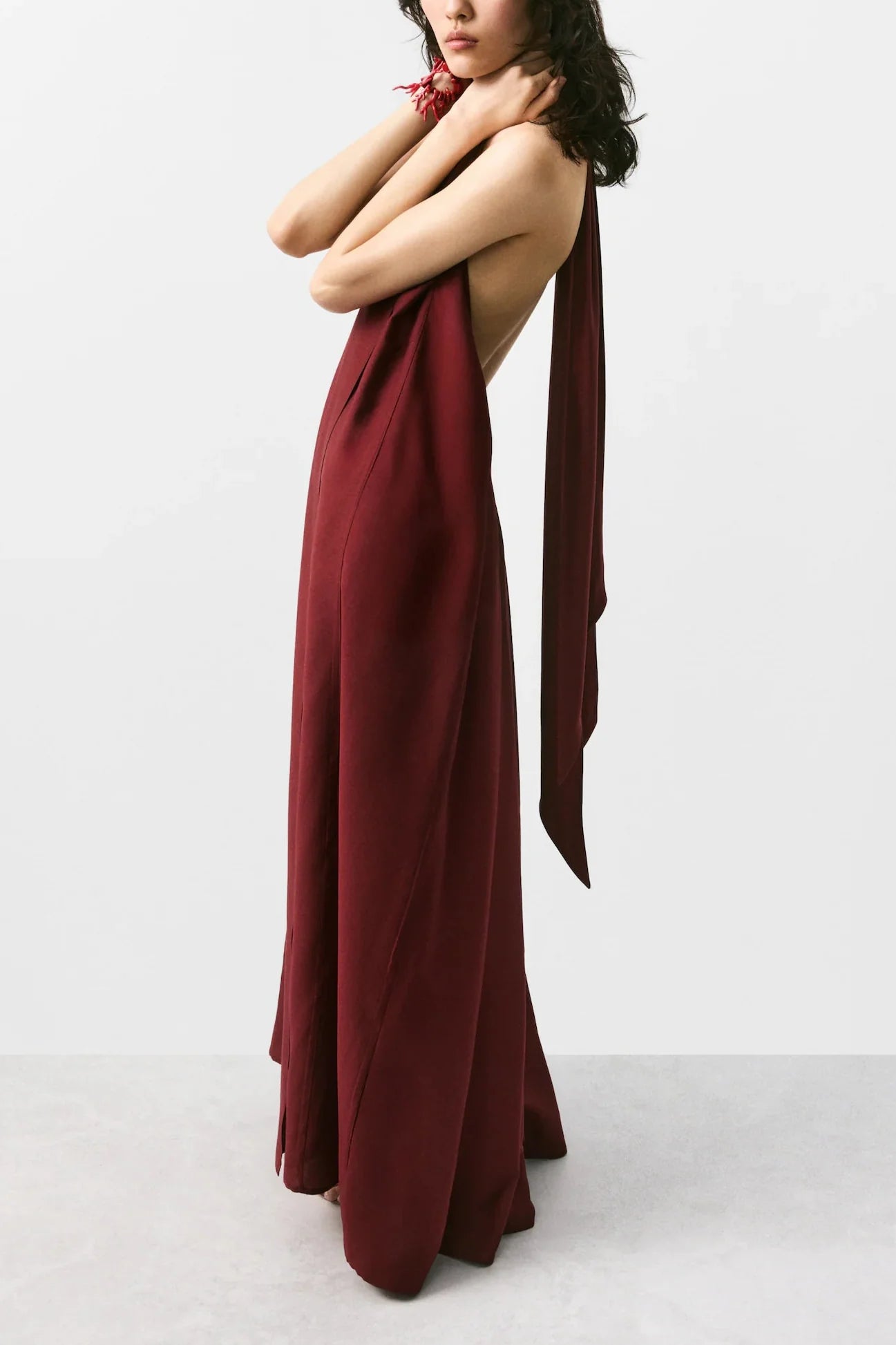 Maxi Halterneck Dress