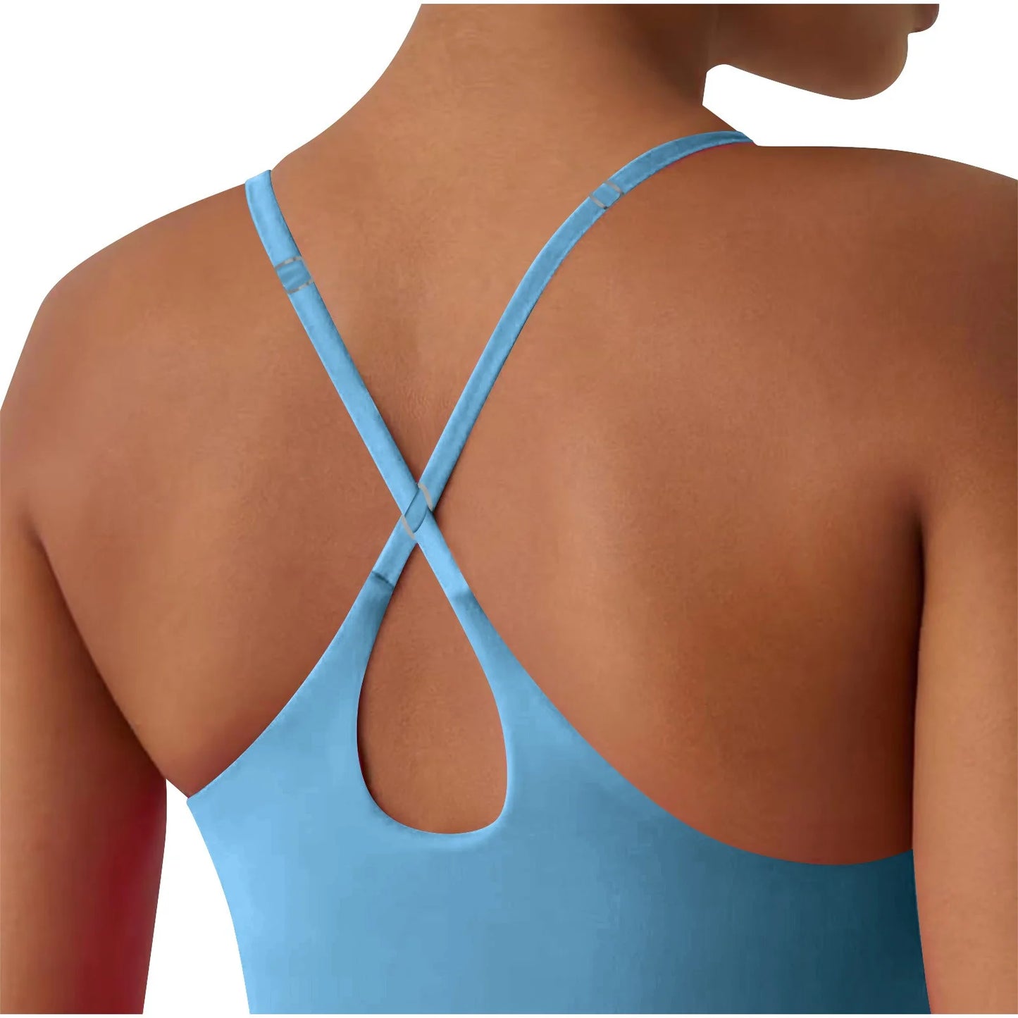 The Ultimate Tummy Control Active Dress, Backless Dress Built in Shorts