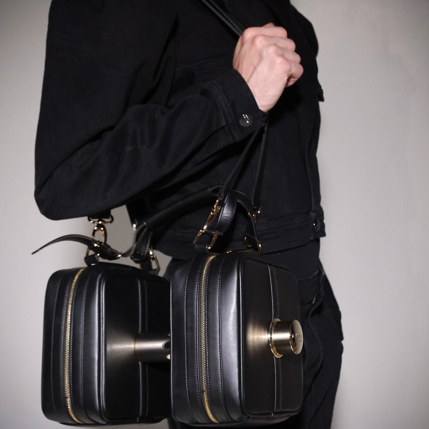 Dumbbell Styled Tote