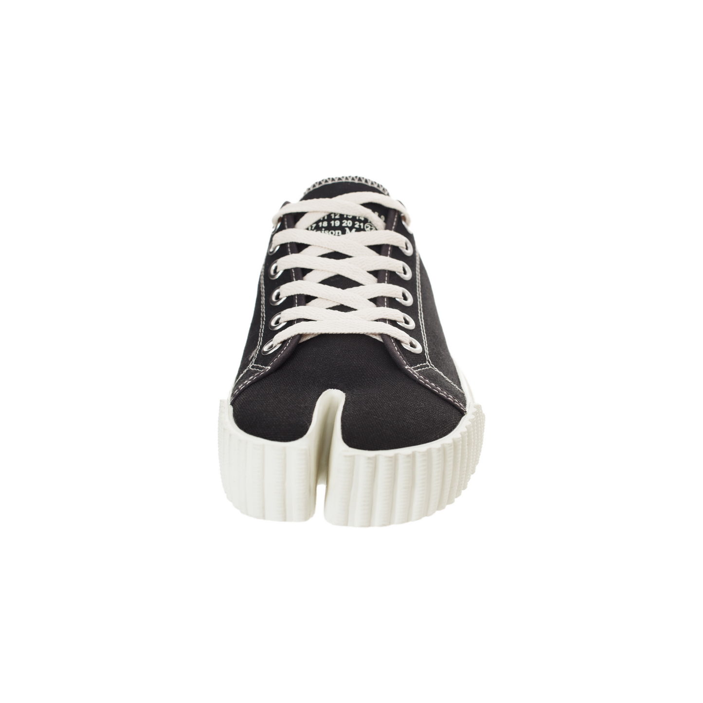 Tabi-Style Canvas Split-Toe Sneakers