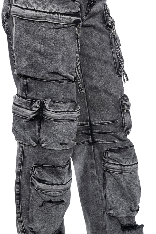 Something Wild Denim Cargo Pants